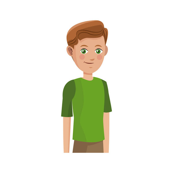 Иконка человек мультфильм