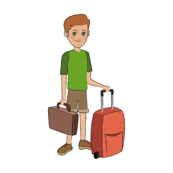 People traveling design — Stock Vector