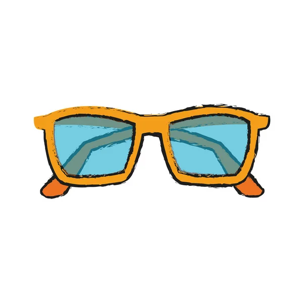 メガネのアイコン画像 — ストックベクタ