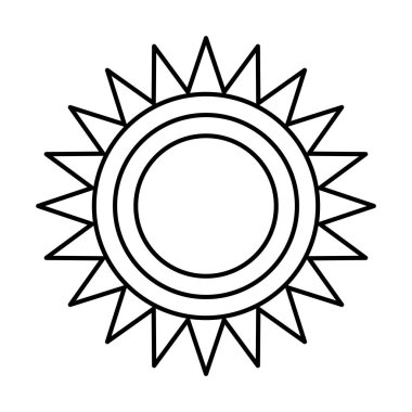 Güneş simge görüntüsü