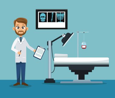 Doktor ofis profesyonel Uygulayıcı