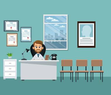 Doktor ofis profesyonel Uygulayıcı