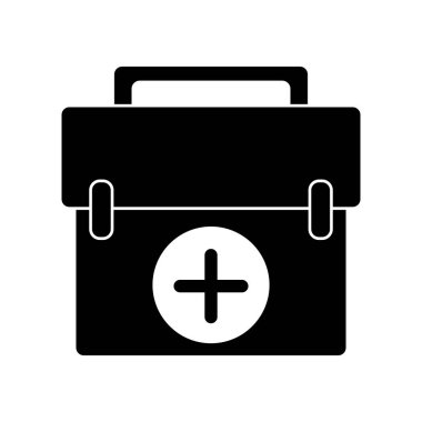 ilk yardım kiti acil ekipman piktogram