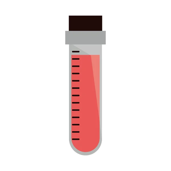 Ícone médico do laboratório do tubo de teste —  Vetores de Stock