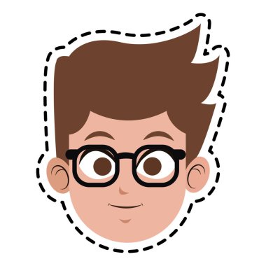 adam çizgi film simgesi