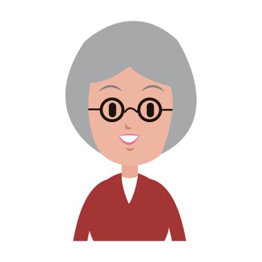 kadın karikatür simgesi