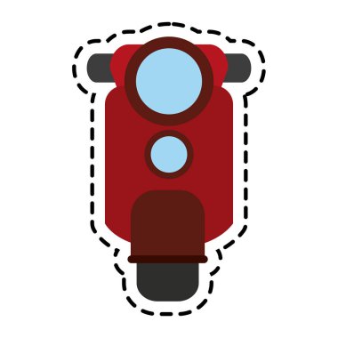 Scooter motosiklet simgesi
