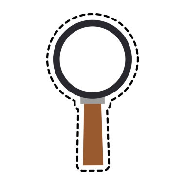 Büyütme cam simgesi