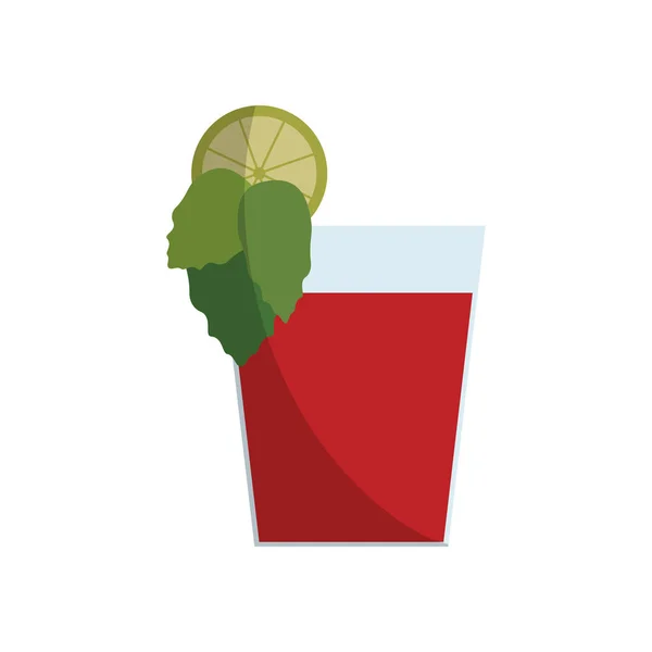 Cocktail drink icon — Stock Vector