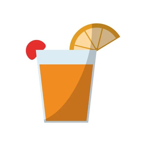 Ícone de bebida de cocktail — Vetor de Stock