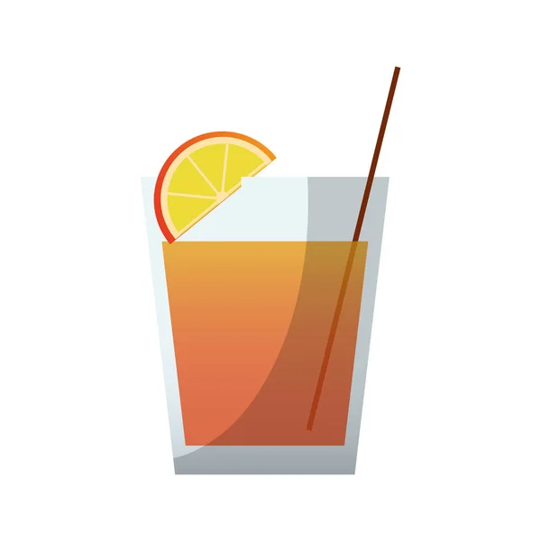 Cocktailgetränk-Ikone — Stockvektor