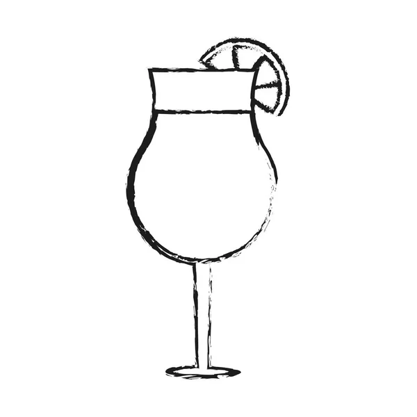 Ikona koktejlové nápoje — Stockový vektor