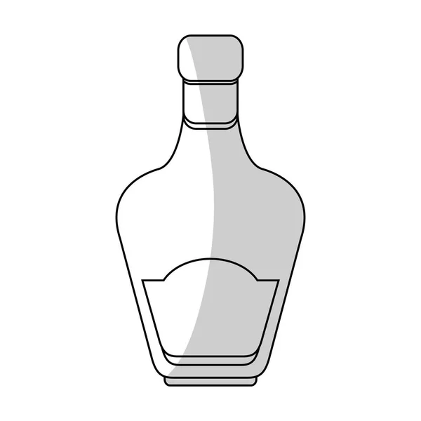 Icono de botella de whisky — Vector de stock