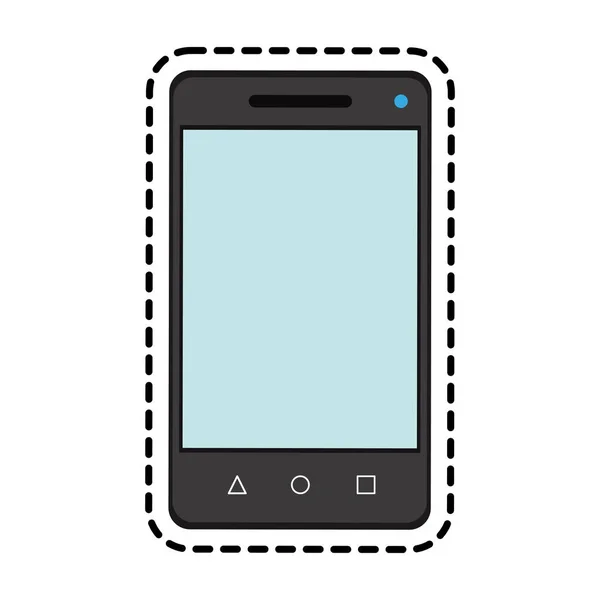 Icono del dispositivo smartphone — Vector de stock