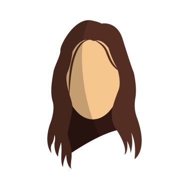 kadın yüzü simgesi