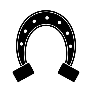 St patricks günü at nalı sembolü sembol