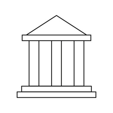 Banka yatırım para ince çizgi oluşturma