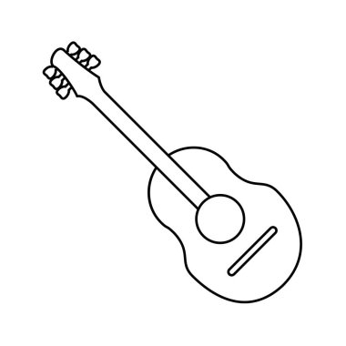 gitar geleneksel akustik müzik ince çizgi