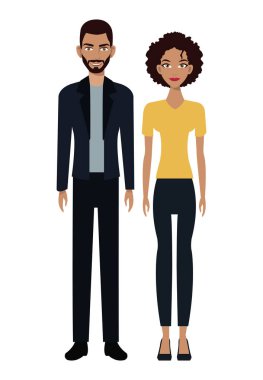 Çift genç sosyal topluluk