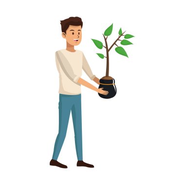 Bahçıvan adam simgesi