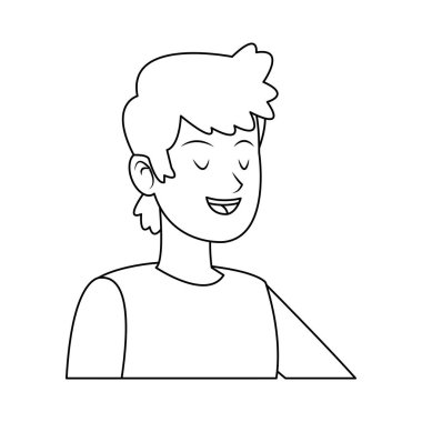 adam çizgi film simgesi