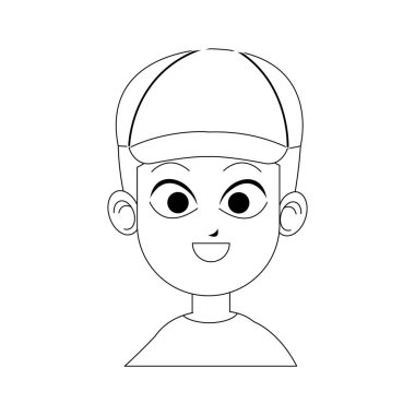 adam çizgi film simgesi