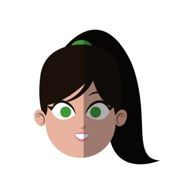 kadın yüzü simgesi