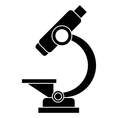 laboratuvar mikroskop ekipman piktogram
