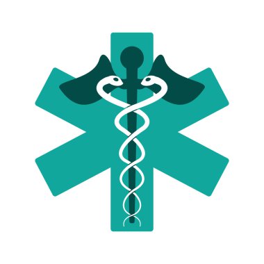 caduceus tıp Bakımı sembolü