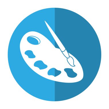 palet renk boya fırça gölge