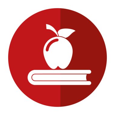 elma kitap okul sembol gölge