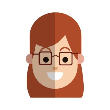 kadın karikatür simgesi