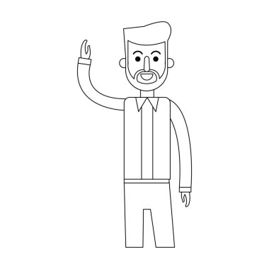 adam çizgi film simgesi