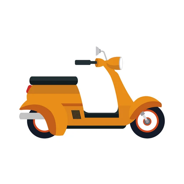 Ikona motocykl skuter — Wektor stockowy