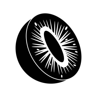 kivi tropikal meyve simgesi piktogram