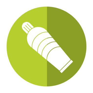 plastik tüp krem simgesi gölge