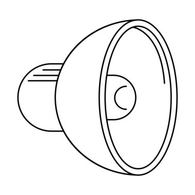 Hoparlör ses düzeyi ince çizgi