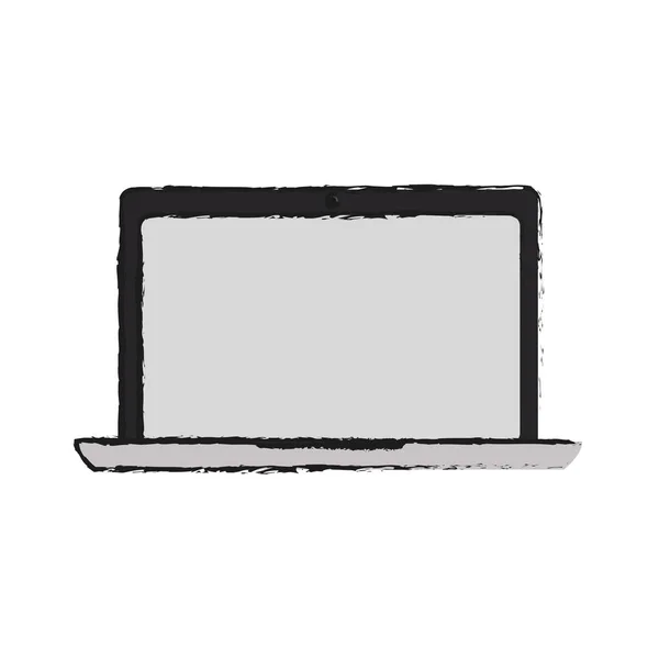 Laptop-Ikone — Stockvektor