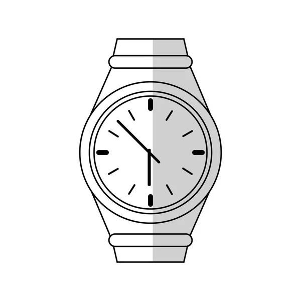 Horloge pictogramafbeelding — Stockvector