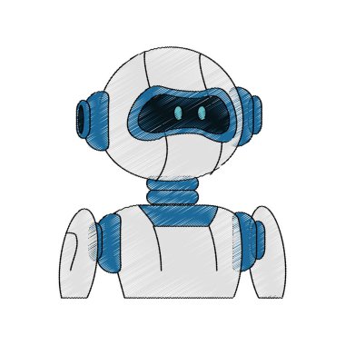 robot çizgi film simgesi