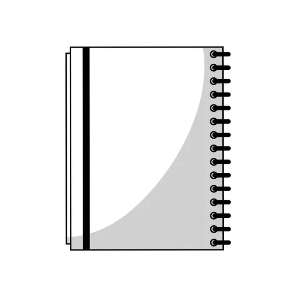 Notebook-Symbolbild — Stockvektor