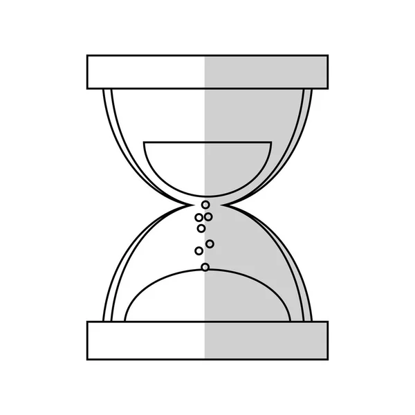 Imagen icono del reloj de arena — Vector de stock