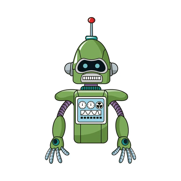 Icono de dibujos animados robot — Archivo Imágenes Vectoriales