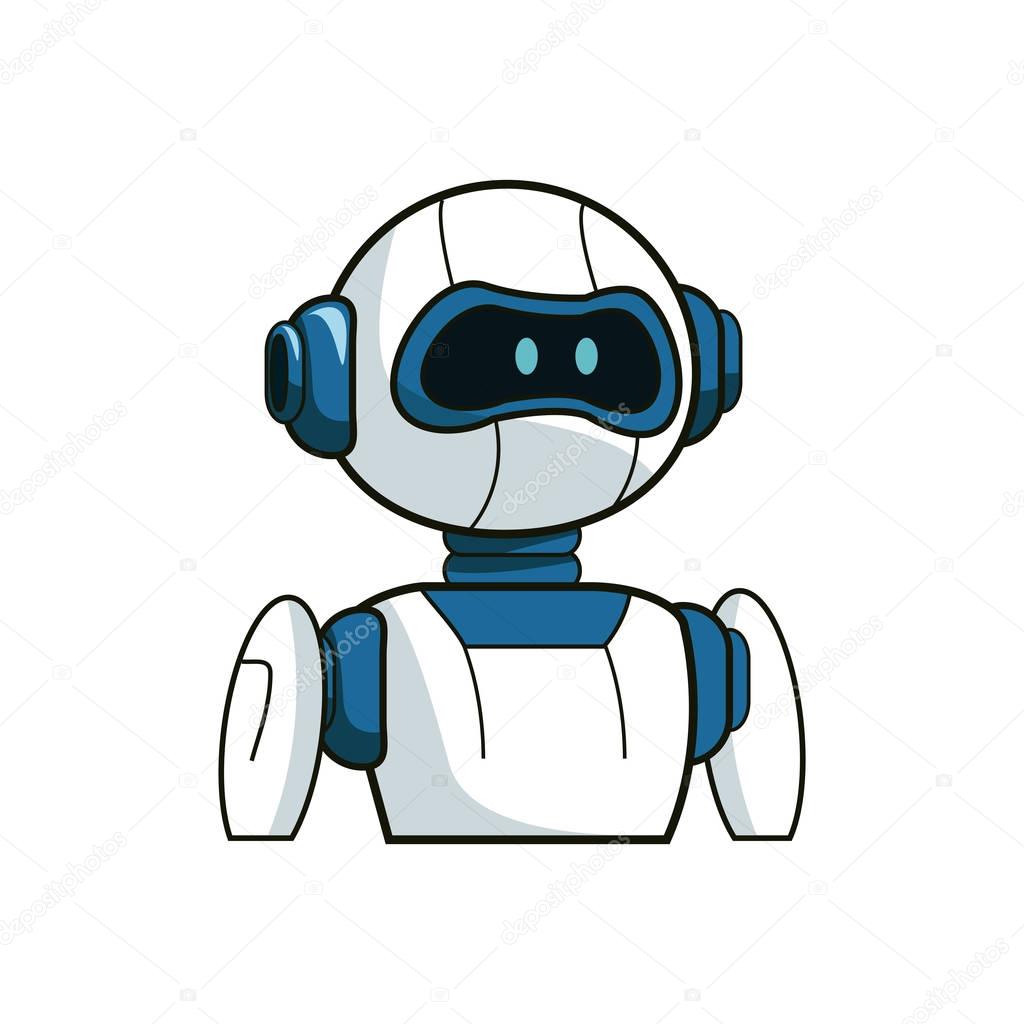 Download Robot cartoon icon — Stock Vector © jemastock #144054141
