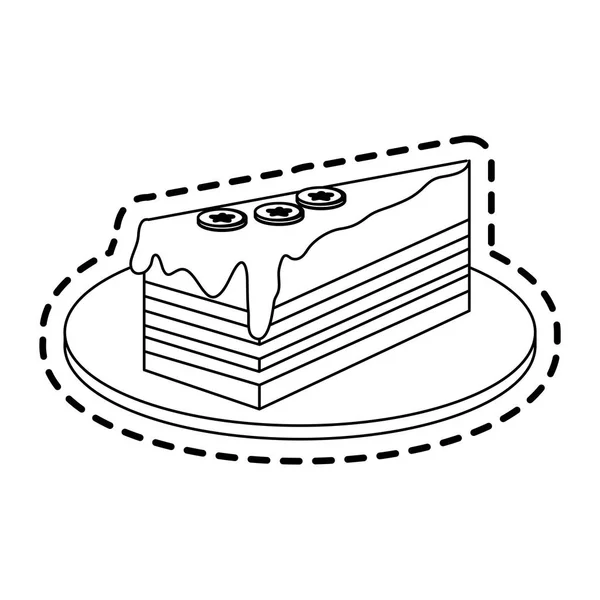 Imagem ícone de pastelaria — Vetor de Stock