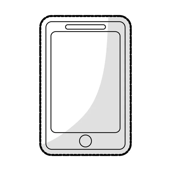 Modern cellphone icon image — Stock Vector