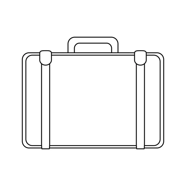 Empresa maletín icono imagen — Vector de stock