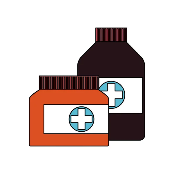 Imagen icono de medicación — Archivo Imágenes Vectoriales