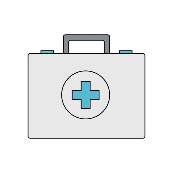 First aid kit icon image — Stock Vector