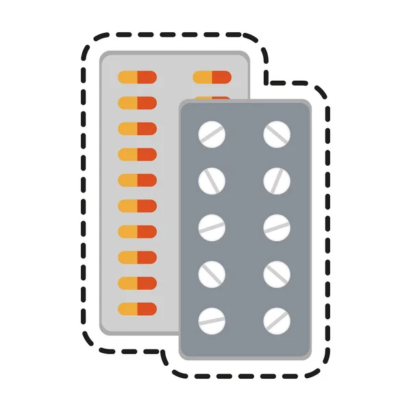 Medication icon image — Stock Vector